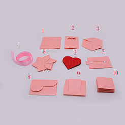 爆発箱  愛の記憶マルチレイヤーの驚き  誕生日記念日プレゼントとしてのDIYフォトアルバム  ピンク  12.2x12.2x12.2cm&nbsp;DIY-WH0184-30B