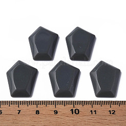 オペークアクリルカボション  五角形  グレー  23.5x18x4mm  約450個/500g&nbsp;MACR-S373-142-A03