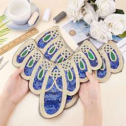 Computerized Embroidery Cloth Sew on Patches&nbsp;DIY-WH0304-426