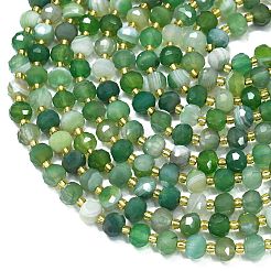 Natural Banded Agate Beads Strands&nbsp;G-K389-E18-01