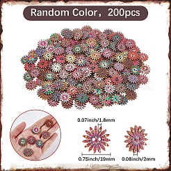 2-Hole Printed Wood Buttons&nbsp;BUTT-SP0001-07