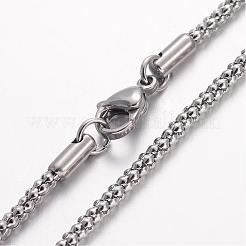 Non-Tarnish 304 Stainless Steel Necklace&nbsp;MAK-K004-02P