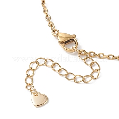 304 Stainless Steel & Brass Enamel Strawberry Link Bracelets & Necklaces Sets&nbsp;SJEW-JS01374