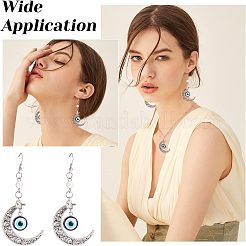 Alloy Hollow Moon Big Pendants&nbsp;FIND-NB0002-45