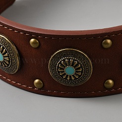 PU Leather Dog Collar&nbsp;AJEW-WH20018-191A-02