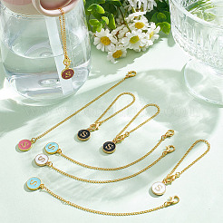 Alloy Enamel Pendant Decorations&nbsp;HJEW-AB00688