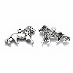 Tibetan Style Alloy Pendants&nbsp;X-TIBEP-N009-36AS-RS