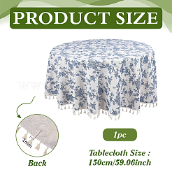 Cotton and Linen Tablecloths&nbsp;AJEW-WH0077-237A