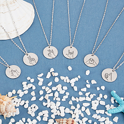 316 Surgical Stainless Steel Pendants&nbsp;STAS-FH0001-30P