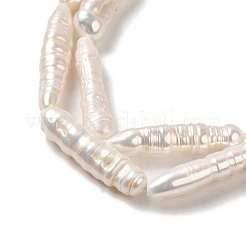 Natural Baroque Pearl Keshi Pearl Beads Strands&nbsp;PEAR-E016-003