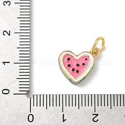 Brass Enamel Pendants&nbsp;X-KK-H523-01D-G