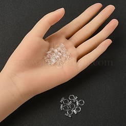 Plastic Clip-on Earring Findings&nbsp;KY-YW0001-45