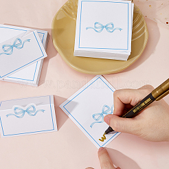 150Pcs Rectangle Paper Table Place Cards&nbsp;AJEW-FH0006-93B