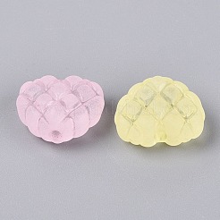 Frosted Transparent Acrylic Beads&nbsp;OACR-Q203-02