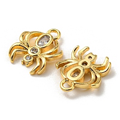 Brass Micro Pave Cubic Zirconia Charms&nbsp;LS-KK-Q809-01G