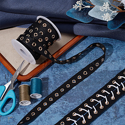 10 Yards Cotton Button Tapes&nbsp;DIY-OC0012-97