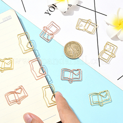 40Pcs 2 Colors Iron Paper Clips&nbsp;AJEW-SP0002-99B