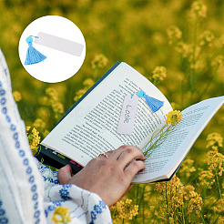 6Pcs Blank Kraft Paper Bookmark&nbsp;AJEW-TADJ0001-31H