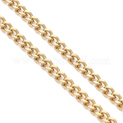 3MM 304 Stainless Steel Curb Chain Bracelet Making&nbsp;AJEW-JB01464-02