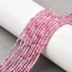 Natural Pink Tourmaline Beads Strands&nbsp;X-G-N342-33A