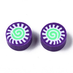 Handmade Polymer Clay Beads&nbsp;CLAY-N008-037B