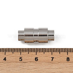 304 Stainless Steel Magnetic Clasps&nbsp;STAS-C127-17P