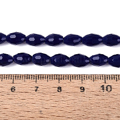 Opaque Solid Color Glass Beads Strands&nbsp;LS-GLAA-N071-01A-C09