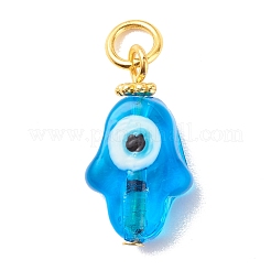 Handmade Evil Eye Lampwork Pendants&nbsp;PALLOY-JF01689