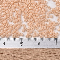 MIYUKIデリカビーズ  シリンダー  日本製シードビーズ  11/0  （db2351)デュラコート不透明淡い桃  1.3x1.6mm  穴：0.8mm  約2000PCS /ボトル  10 G /ボトル&nbsp;SEED-JP0008-DB2351