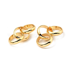 Rack Plating Brass Links Rings&nbsp;KK-G416-58G