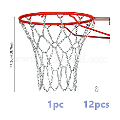 201 Stainless Steel Basketball Net&nbsp;AJEW-WH0709-338B