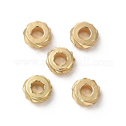 Rack Plating Brass Spacer Beads&nbsp;KK-F859-08C-G