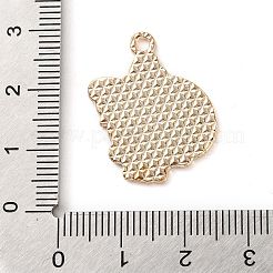 合金エナメルチャーム  ハロウィーンテーマのチャーム  ゴールドカラー  スカル  25x21.5x1.2mm  穴：2mm&nbsp;LS-ENAM-B030-01G-01