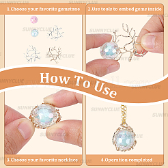 10Pcs 2 Colors Brass Pendants&nbsp;FIND-SC0017-25