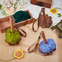 DIY Wooden Yarn Holder Kits&nbsp;TOOL-OC0002-04