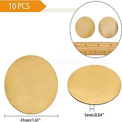 Brass Cabochon&nbsp;KK-CA0001-26AB