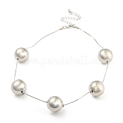 CCB Beaded Necklaces&nbsp;NJEW-K261-06P