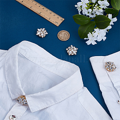 4Pcs Alloy Cufflinks&nbsp;DIY-FG0007-79