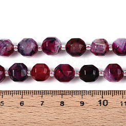 Natural Agate(Dyed & Heated) Beads Strands&nbsp;G-T139-92A