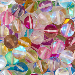 Synthetic Moonstone Beads Strands&nbsp;G-TA0001-06