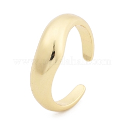 Rack Plating Brass Cuff Finger Rings for Women&nbsp;RJEW-M028-42G