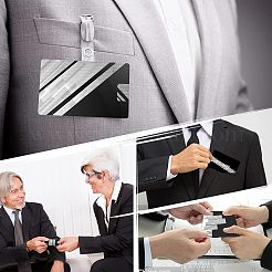 Aluminium Blank Name Cards&nbsp;DIY-NB0004-76A