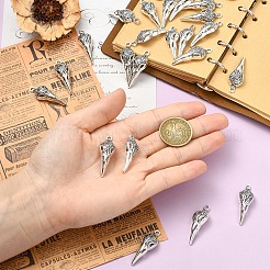 50Pcs Gothic Style Tibetan Style Alloy Pendants&nbsp;FIND-YW0008-51