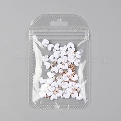 Heart Plastic Cabochons Nail&nbsp;MRMJ-I001-04B-RG