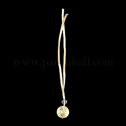 Glass Ball Pendant Decoration&nbsp;DJEW-PW0019-03B