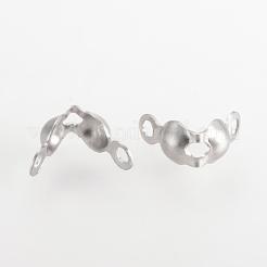 Tarnish Resistant 304 Stainless Steel Bead Tips&nbsp;STAS-Q210-93
