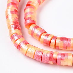 Handmade Polymer Clay Beads Strands&nbsp;CLAY-ZX007-09A-06