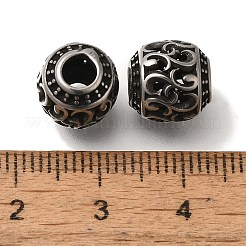 304 Stainless Steel European Beads&nbsp;STAS-D191-09C-AS