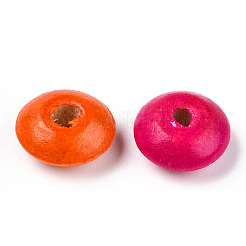 Natural Wood Dyed Beads&nbsp;WOOD-ZX032-11