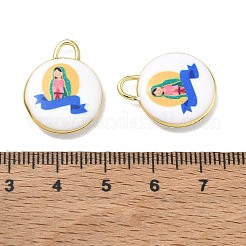 Printed Brass Pendants&nbsp;KK-CBAF9BC-11G-03